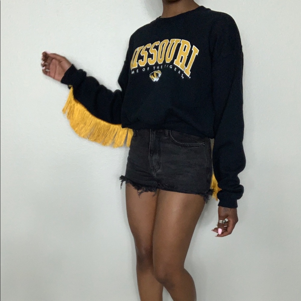 Custom Missouri pull over sweater